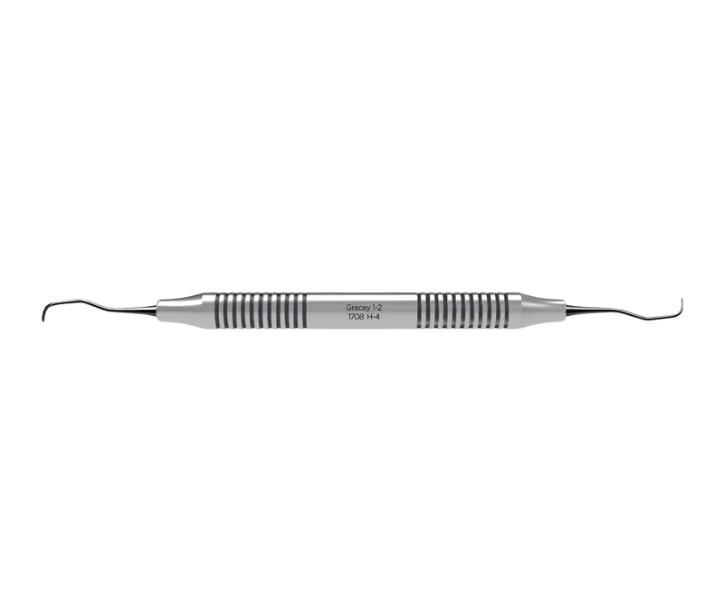 Gracey 1-2 Curette, Hollow Stainless Handle - Equate Instruments