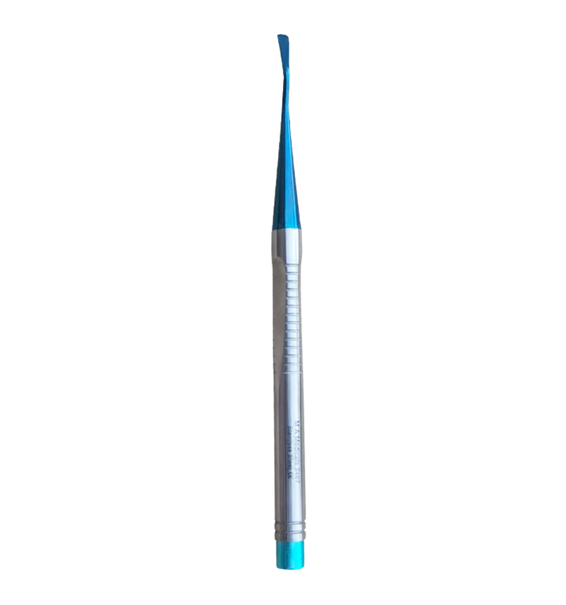 Micro Elevator 4.0 mm - Blue Plasma Serrated Tip - Equate Instruments