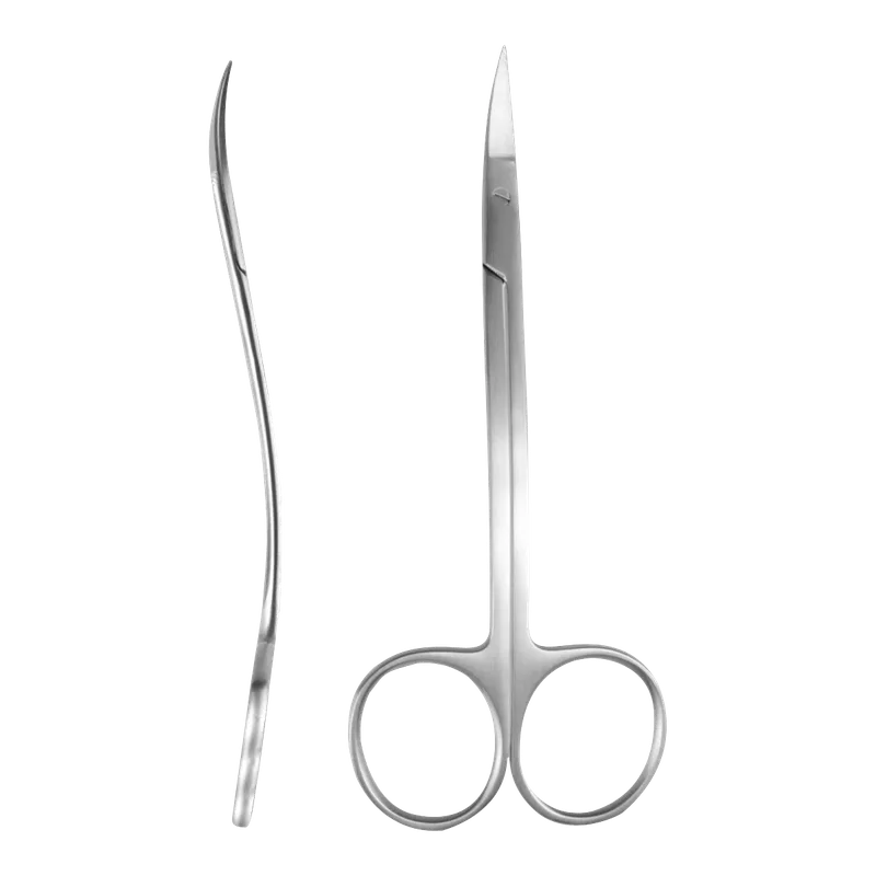 LaGrange Double-Curved Suture Scissors - 11.5 cm - Equate Instruments