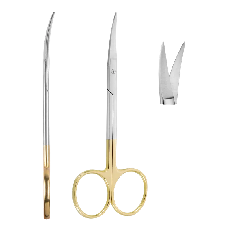 Iris TC Scissors Curved - 11.5 cm - Equate Instruments