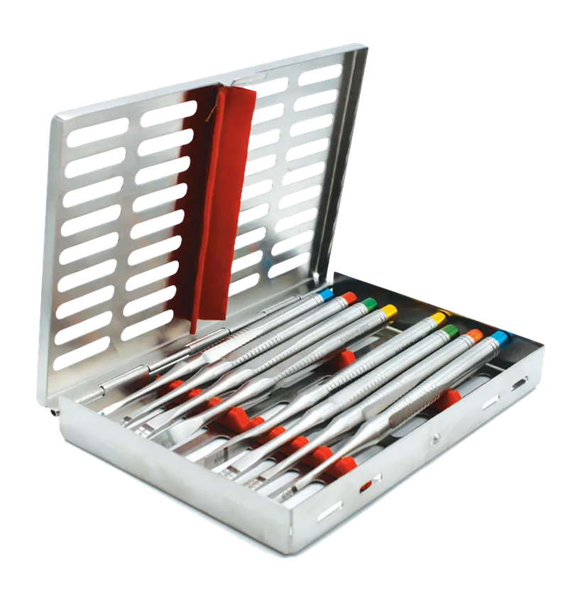 Bone Splitting Instrument Set - 4 to 18 mm with Cassette - Equate Instruments