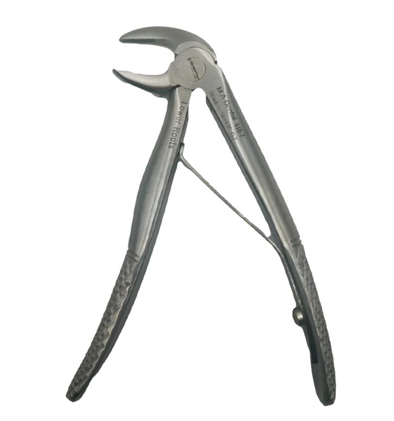 Children's Extraction Forceps - Lower Roots 10cm (Fig. 7) - Equate Instruments