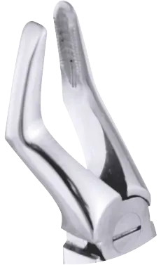 Children's Extraction Forceps - Upper Roots 10cm Diamond Tip (Fig. 51S) - Equate Instruments