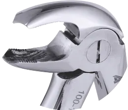 Children's Extraction Forceps - Lower Molars 10cm Diamond Tip (Fig. 6) - Equate Instruments