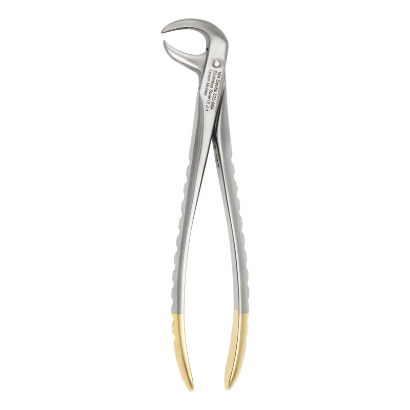 Extracting Forceps Fig.86C Lower Molars Decayed or Broken Crown Cow-Horn Beak 15cm - Equate Instruments
