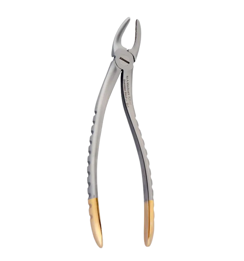 Hertz Pattern Lower Molar Extracting Forceps with Diamond-Coated Tip - Equate Instruments