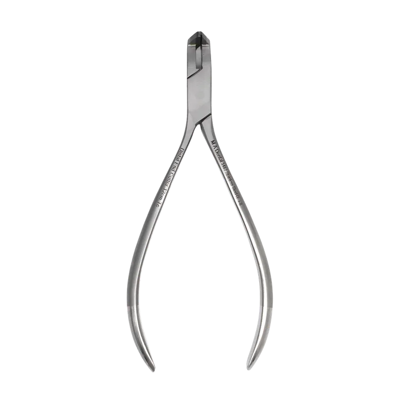 Distal End Cutter with Safety Hold 0.56 x 0.71 mm (.022″ x .028″ Wire, TC) - Equate Instruments