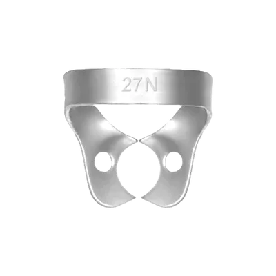 Rubber Dam Clamp Fig. 27N - Slightly Festooned Premolar - Equate Instruments