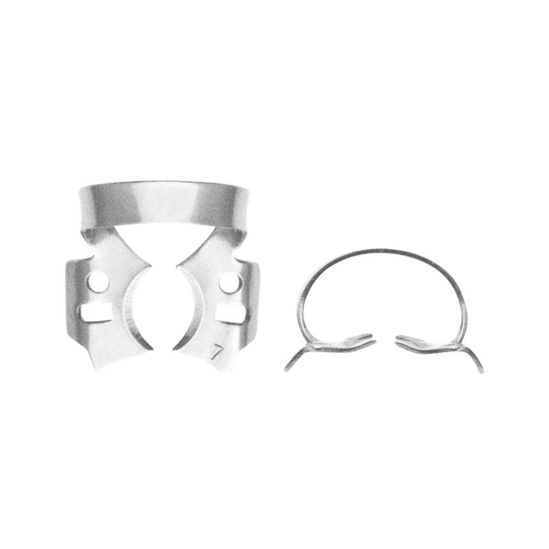 Fig.7 Flat Jaws Rubber Dam Clamp for Lower Molars - Equate Instruments