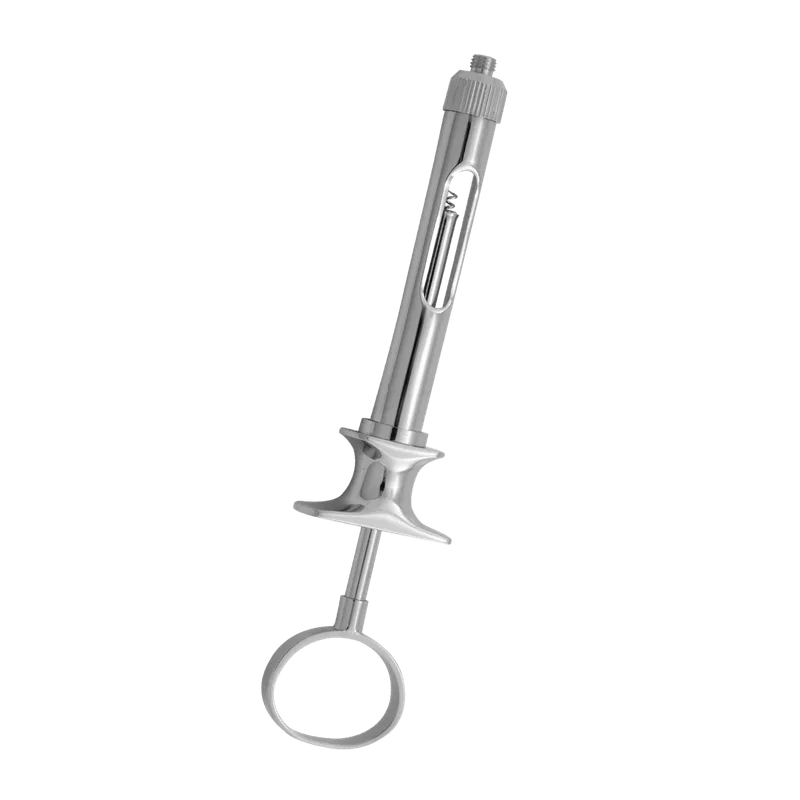 Single-Ring Aspirating Dental Syringe 2.2ml EU Needle - Equate Instruments