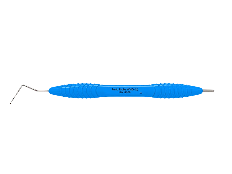 WHO CPI Periodontal Probe - Ball-end with Silicone Handle - Equate Instruments