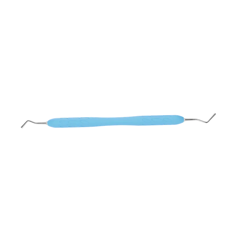 Pluggers Cylindrical 1.2/2.0 mm Double-Ended - Light Blue Silicone Handle - Equate Instruments