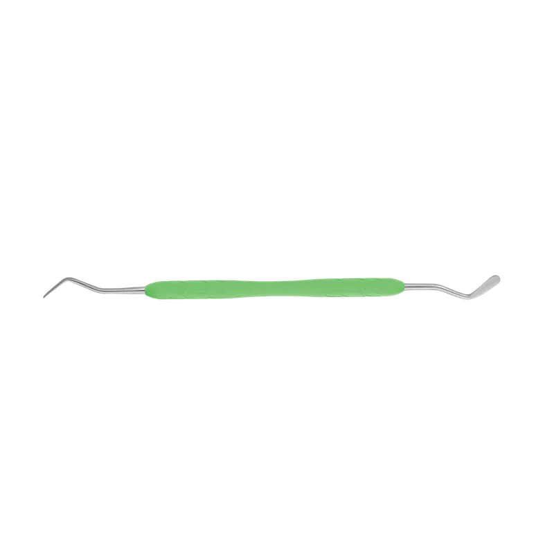 Flow Composite Spatula 2.5 mm - Light Green Silicone Slim Handle - Equate Instruments