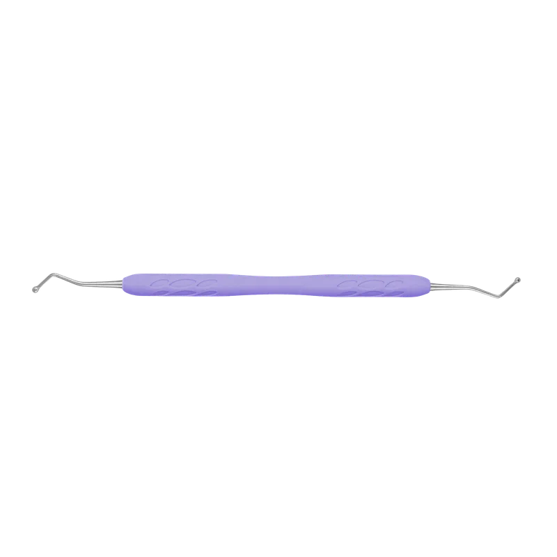 Ball Burnisher 2.0-2.5 mm - Light Purple Silicone Handle - Equate Instruments