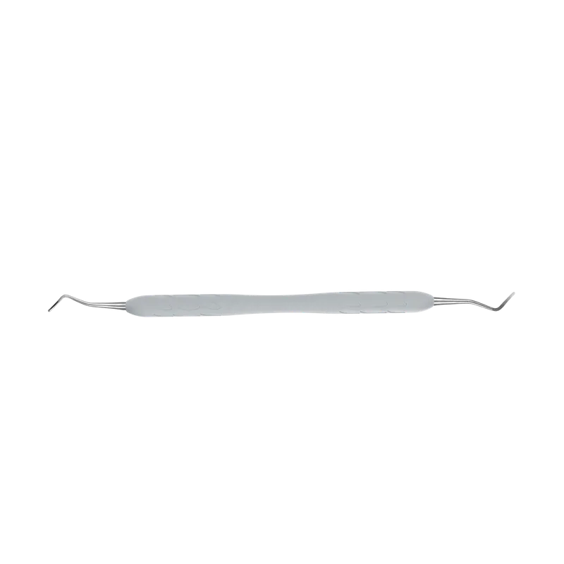 Spoon Excavator 1.0 mm - Grey Slim Silicone Handle - Equate Instruments