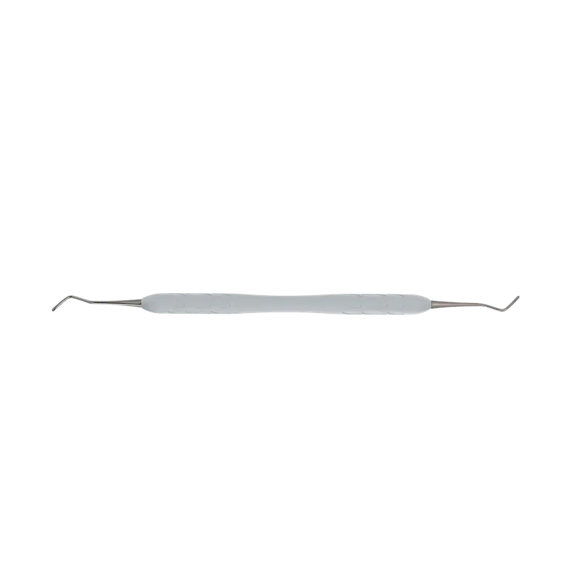 Excavator 1.0 mm - Slim Silicone Handle, Light Grey - Equate Instruments