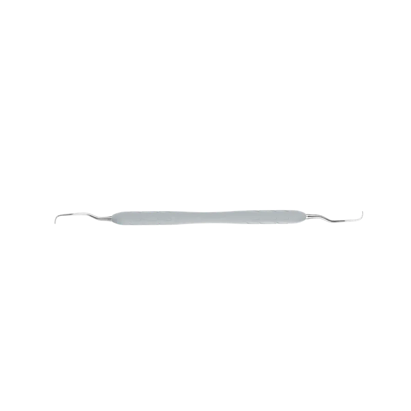 Gracey Curette 11-12 - Slim Silicone Handle, Light Grey - Equate Instruments
