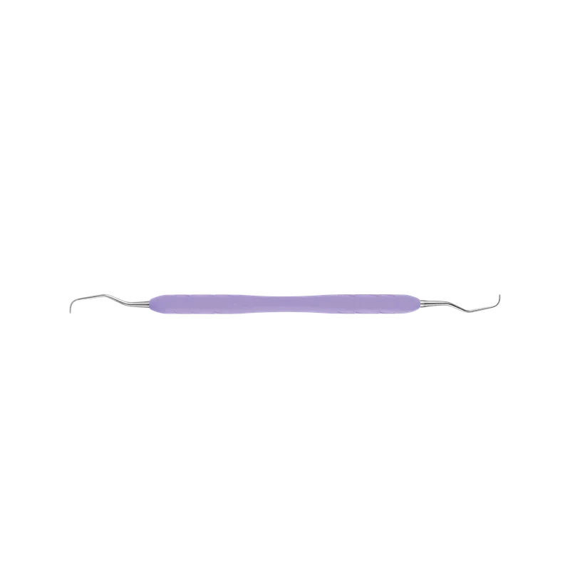 Gracey Curette 5-6 - Slim Silicone Handle, Light Purple - Equate Instruments