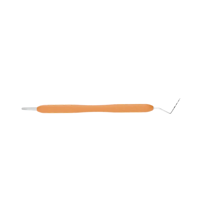CP-2 Color-Coded Periodontal Probe - Orange Silicone Handle - Equate Instruments