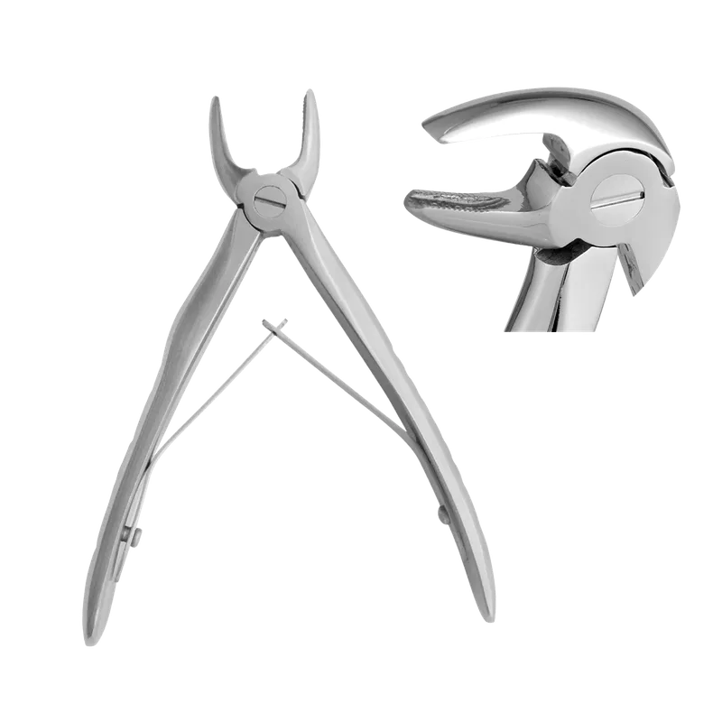Klein Pediatric Lower Root Extracting Forceps 10cm - Equate Instruments