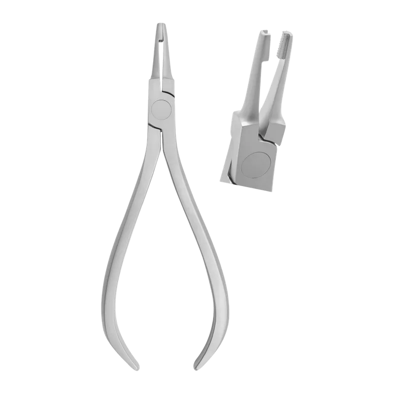 Fragment Removal Pliers, Straight 7 mm Serrated Tip - Equate Instruments
