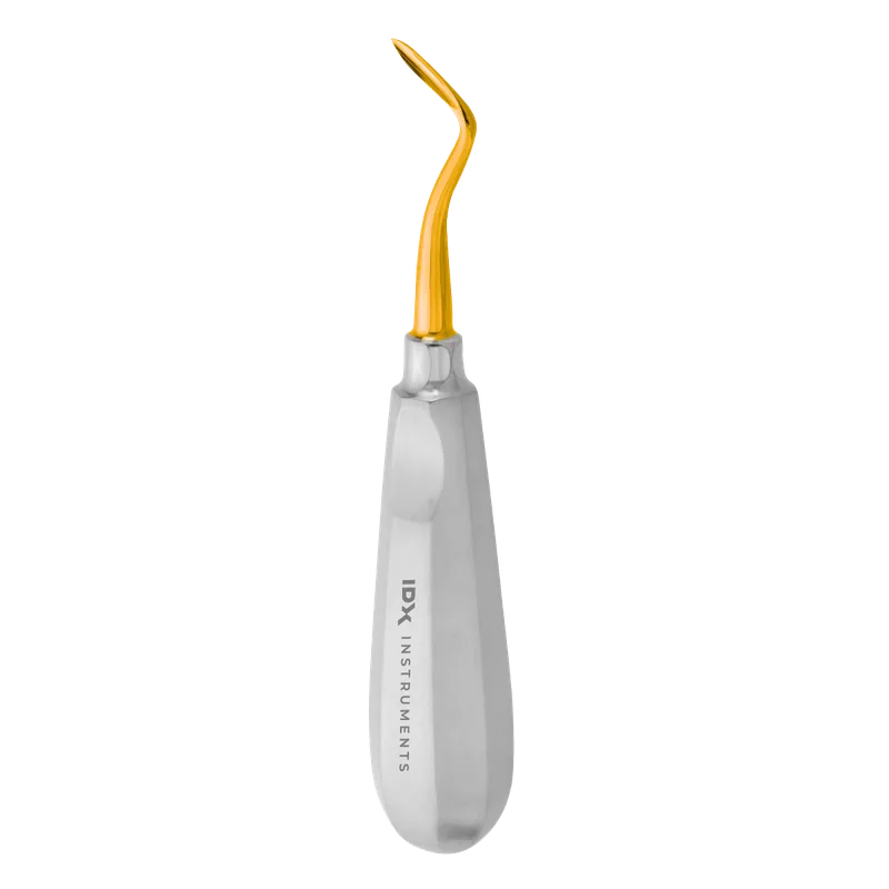 Flohr Root Elevator 3mm - Right, Gold Tip - Equate Instruments