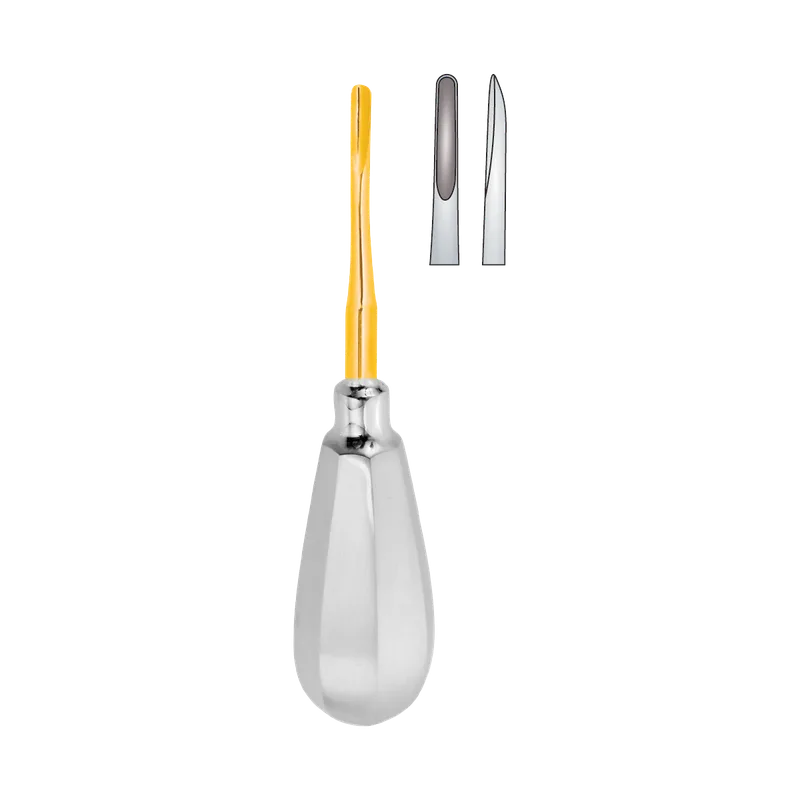 Bein Elevator 2.5 mm - Gold Shank - Equate Instruments