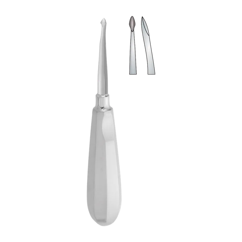 Surgical Dental Elevator 4 mm - Lance Tip - Equate Instruments