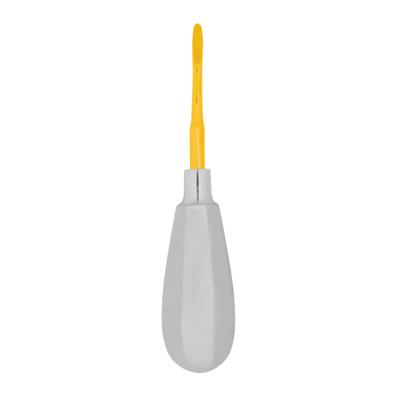 Fig.3 Bayonet Mesial Root Elevator 4mm - Gold Tip - Equate Instruments