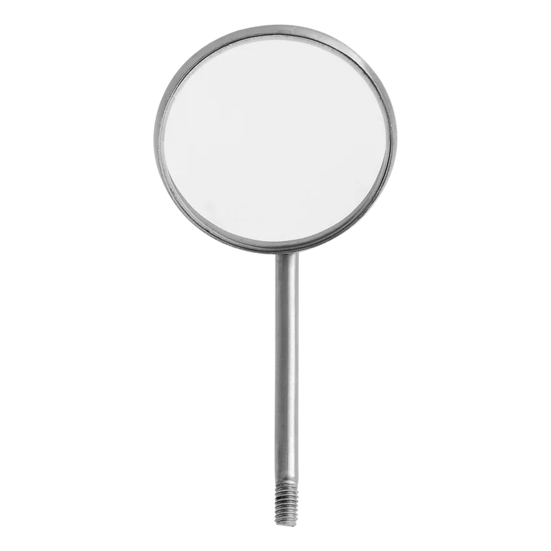 Mouth Mirror No. 6 - Rhodium Front Surface, 26 mm, Universal Thread - Equate Instruments