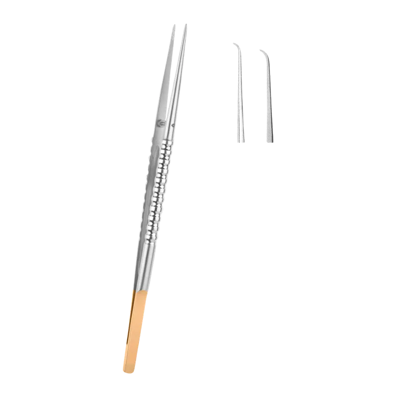 Diamond-Coated Tweezer 1:2 Curved 18cm - Equate Instruments