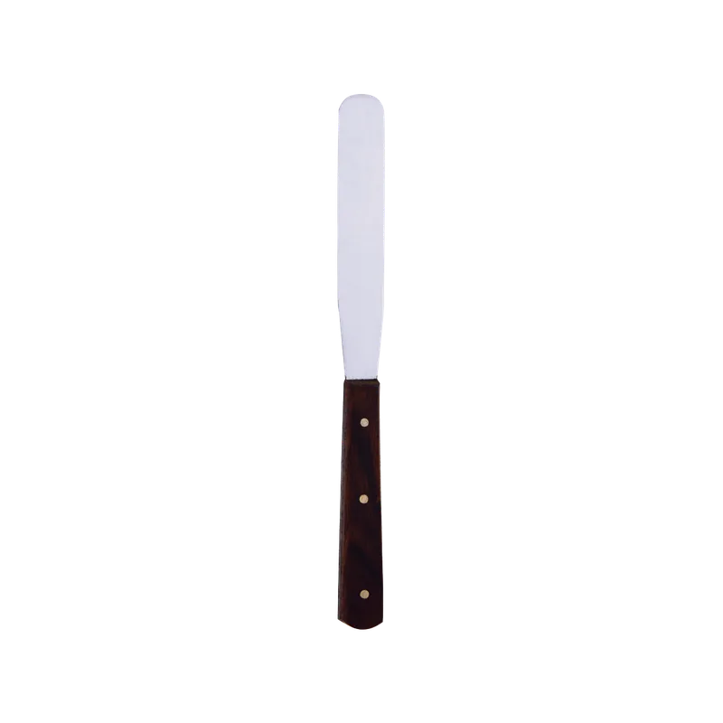 Spatula very Flexible 19 cm with Hardwood Handle - Equate Instruments
