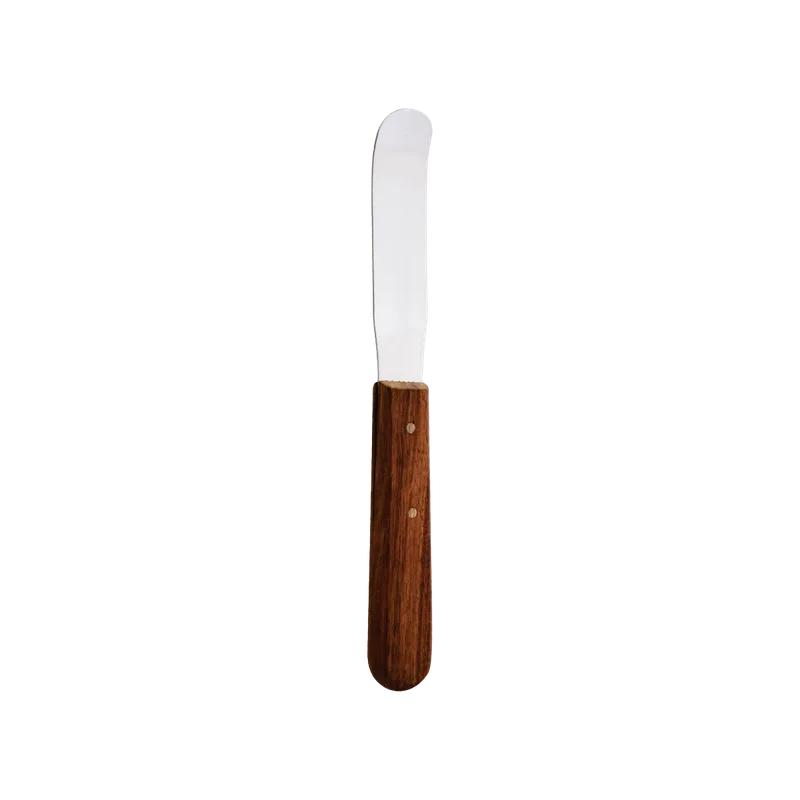 Flexible Plaster Spatula - Wooden Handle 19.5cm - Equate Instruments
