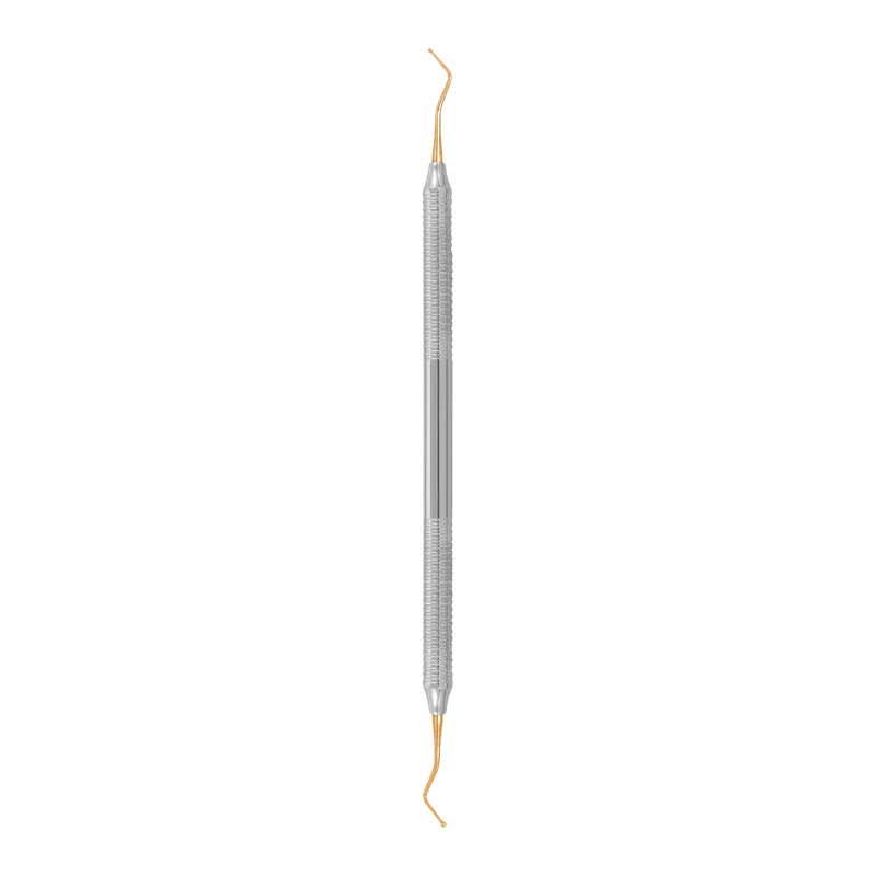 Burnisher 1.4/1.8 mm Titanium Plasma-Gold - Solid Handle - Equate Instruments
