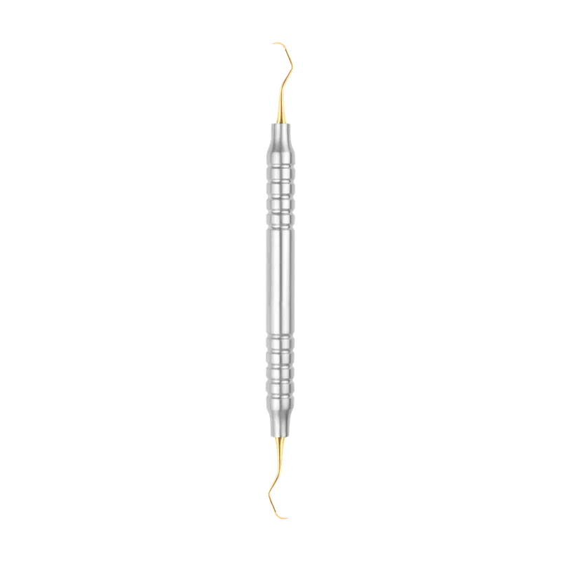 Gracey Curette 7-8 with Titanium Gold Coating - 175 mm Hollow Handle - Equate Instruments