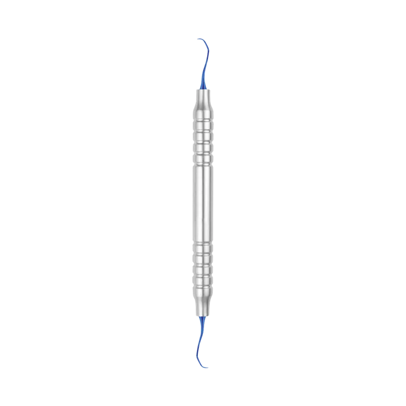 Gracey Curette 13-14 with Blue Titanium Nitride Coating - 175mm Hollow Handle - Equate Instruments
