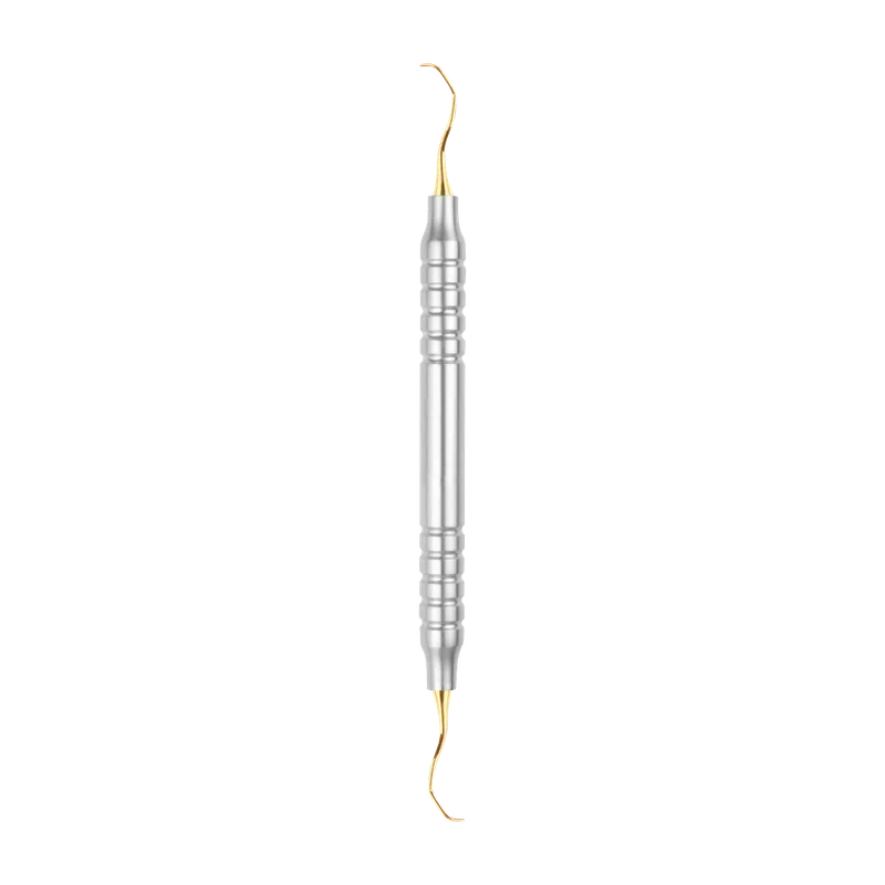 Gracey Curette 15-16 with Gold Titanium Nitride Coating - 175mm Hollow Handle - Equate Instruments