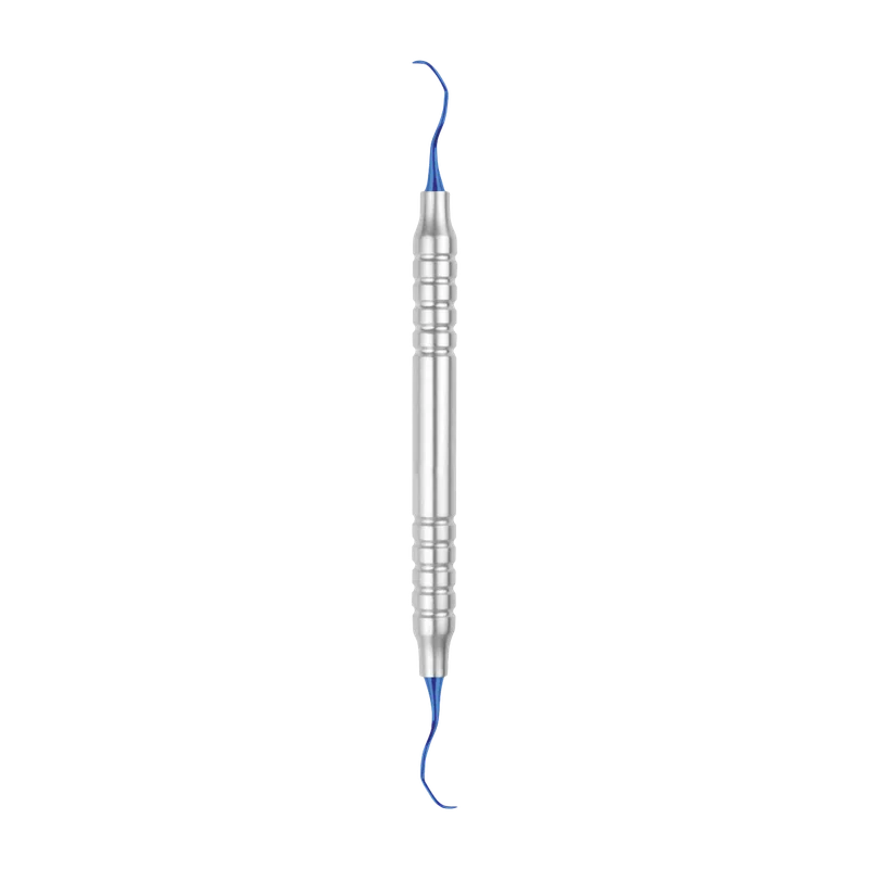 Gracey Curette 15-16 with Blue Titanium Nitride Coating - 175mm Hollow Handle - Equate Instruments