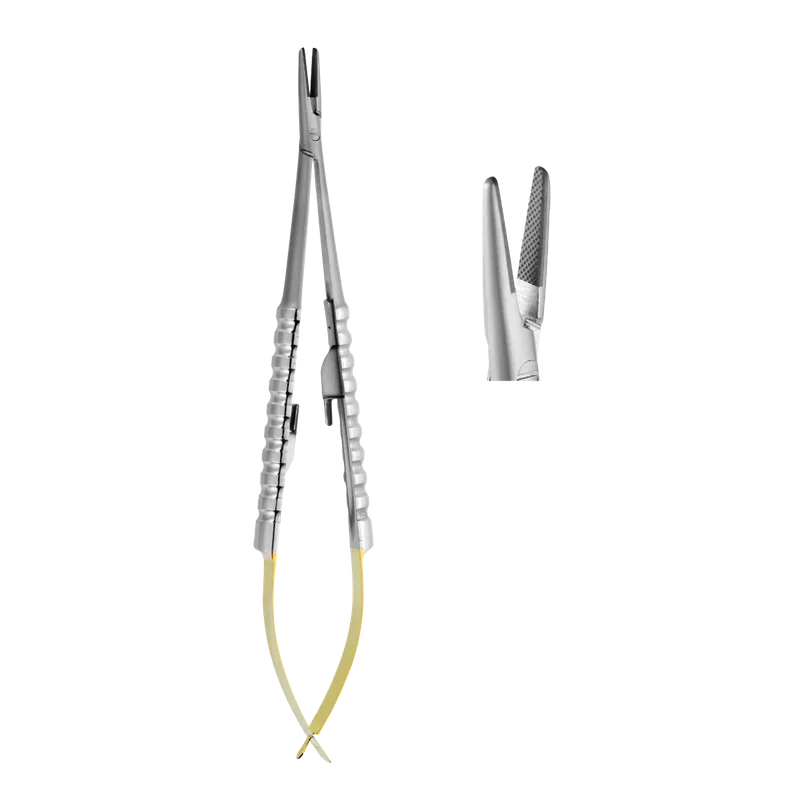 Castroviejo Needle Holder Straight 14cm TC - Equate Instruments