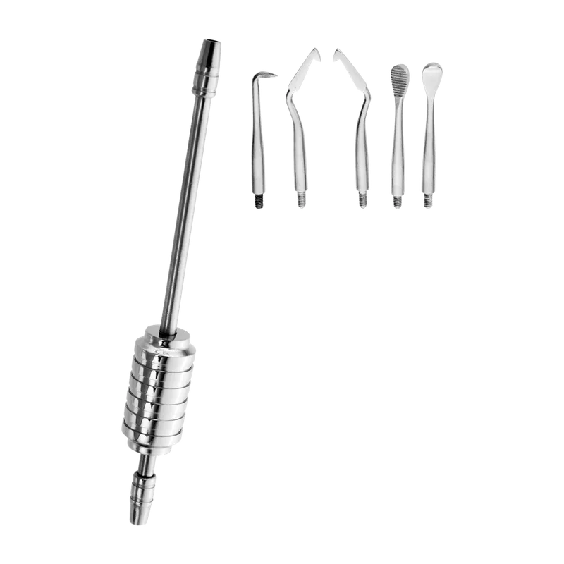 Crown Remover Kit with Slide Hammer and 5 Interchangeable Tips - Equate Instruments