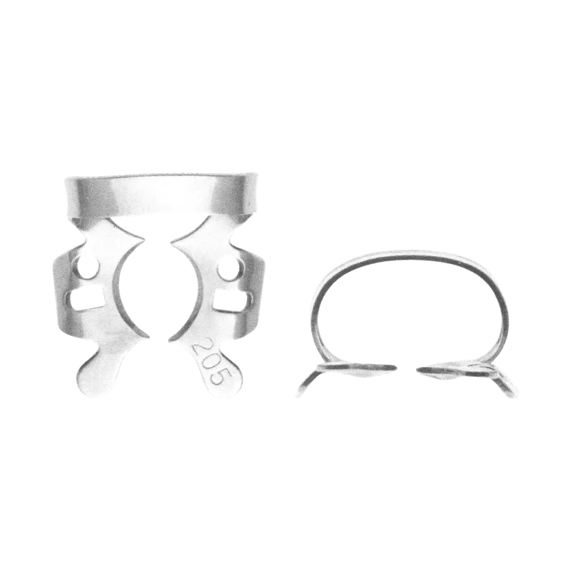 Fig.205 Rubber Dam Clamp with Festooned Jaws for Large Upper Molars - Equate Instruments