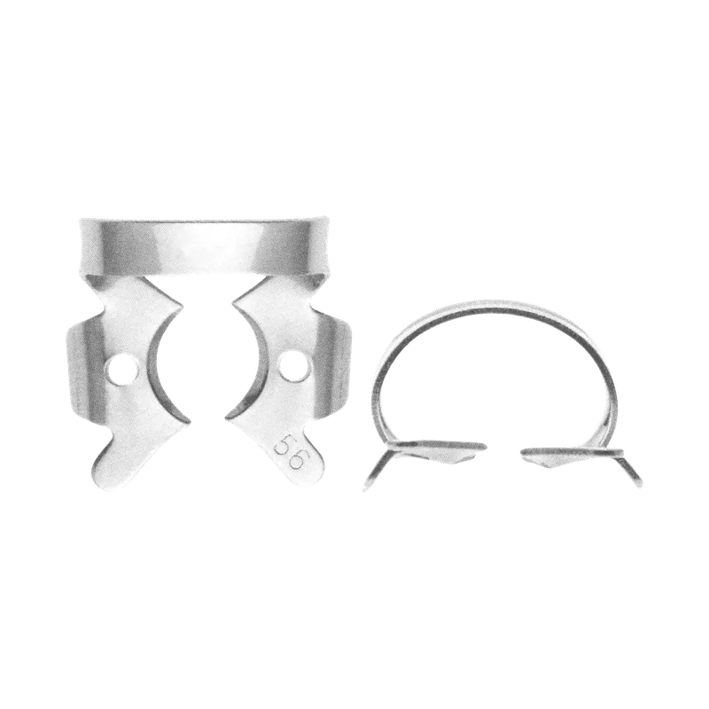 Fig.56 Rubber Dam Clamp with Festooned Jaws for Large Lower Molars - Equate Instruments