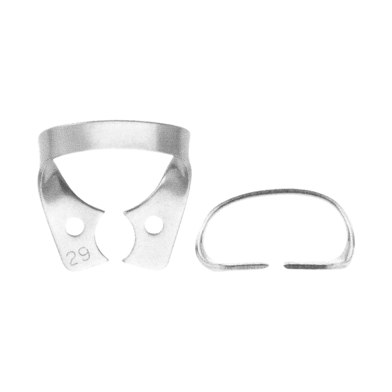 Fig.29 Rubber Dam Clamp with Asymmetric Jaws for Anterior Teeth - Equate Instruments
