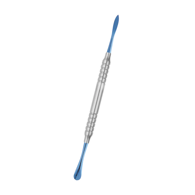 Molt 9 Periosteal Elevator, 4mm/7mm Ends, Hollow Handle - Blue - Equate Instruments
