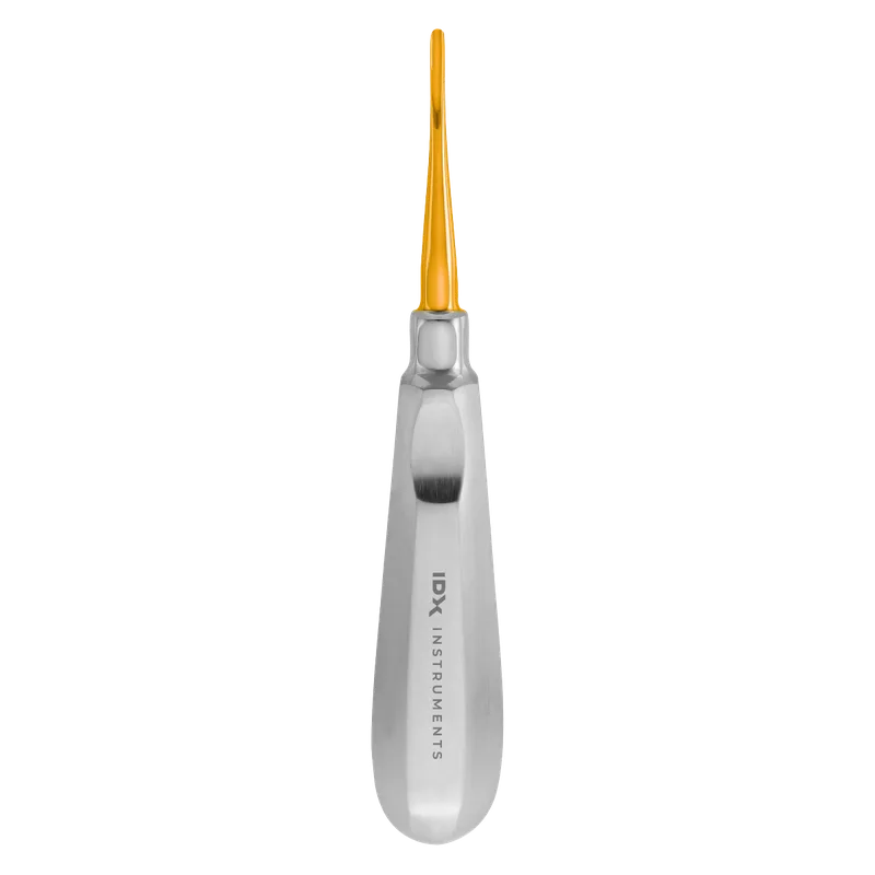 Luxating Elevator - Double-Curved, 3 mm Tip, Gold-Coated - Equate Instruments