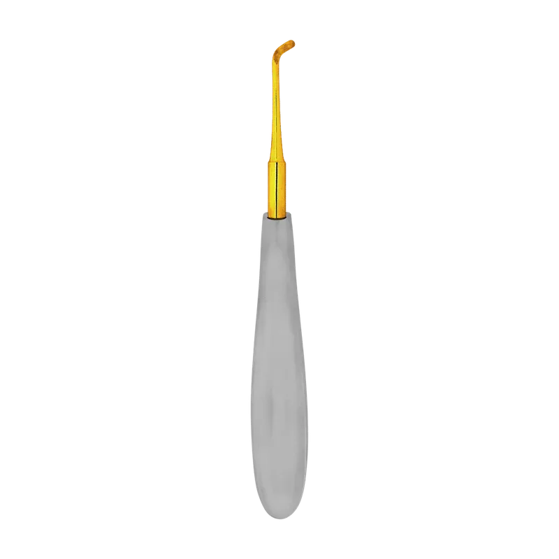 Warwick-James Root Tip Elevator 6.5mm - Left, Gold Tip - Equate Instruments