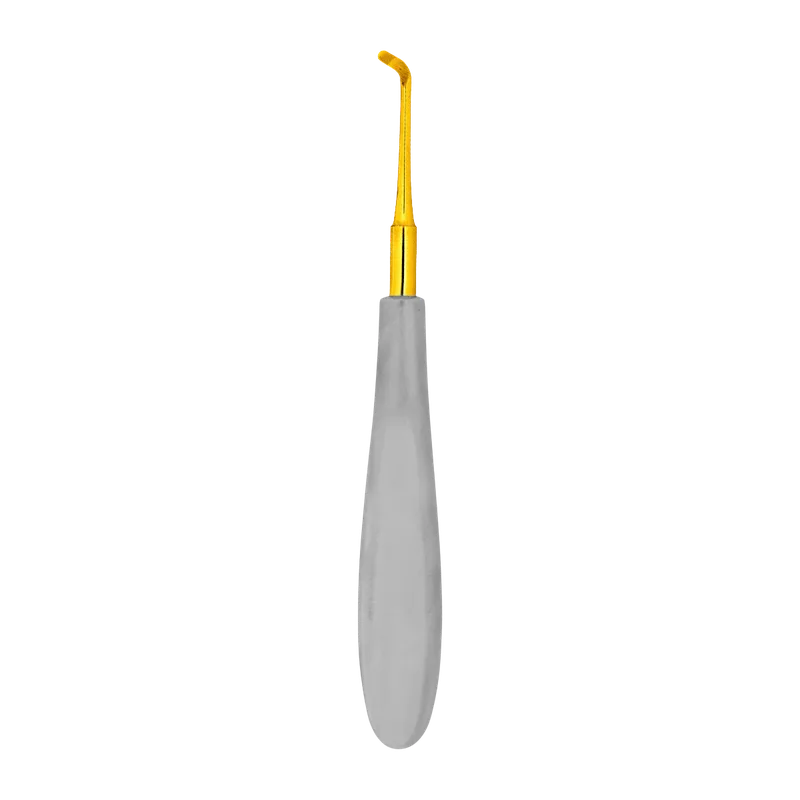 Warwick-James Root Tip Elevator 6.5mm - Right, Gold Tip - Equate Instruments