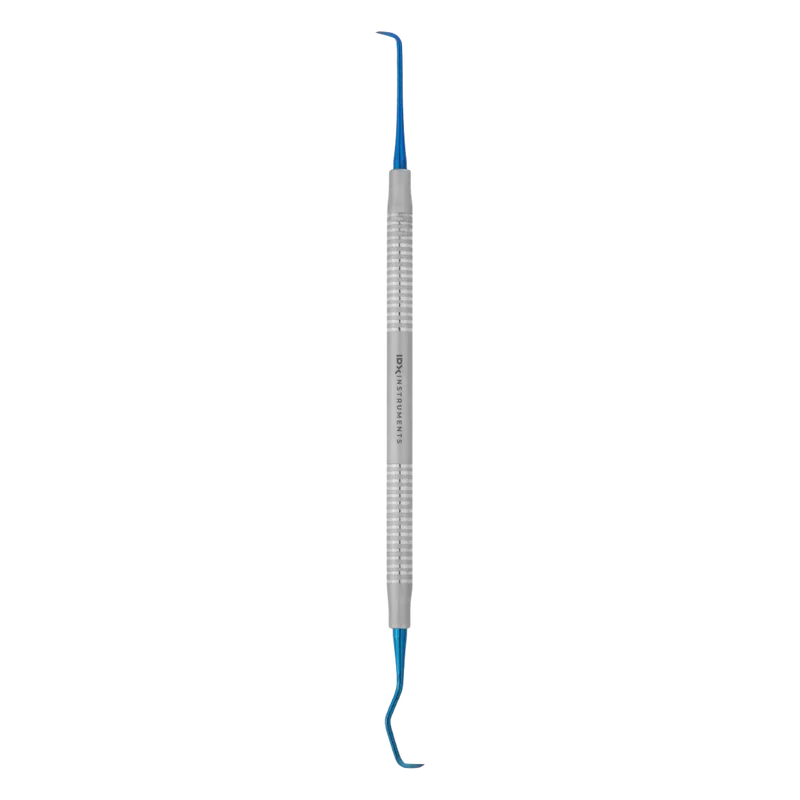 Goldman-Fox Universal Scaler Fig. 1 - Titanium Plasma Blue, 6 mm Solid Handle - Equate Instruments