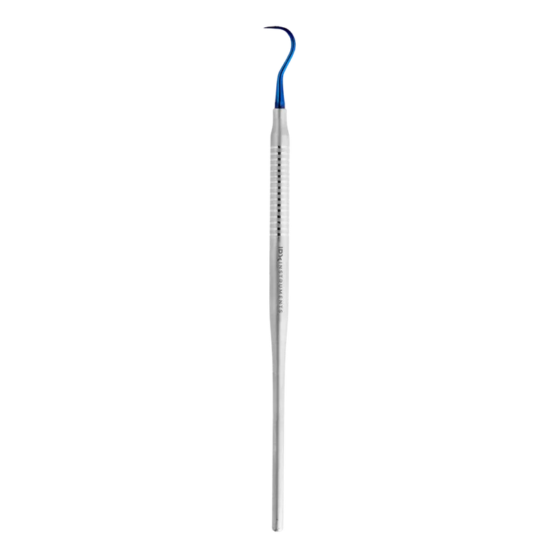 Towner Scaler Fig. 15 - Titanium Plasma Blue, 6 mm Solid Handle - Equate Instruments