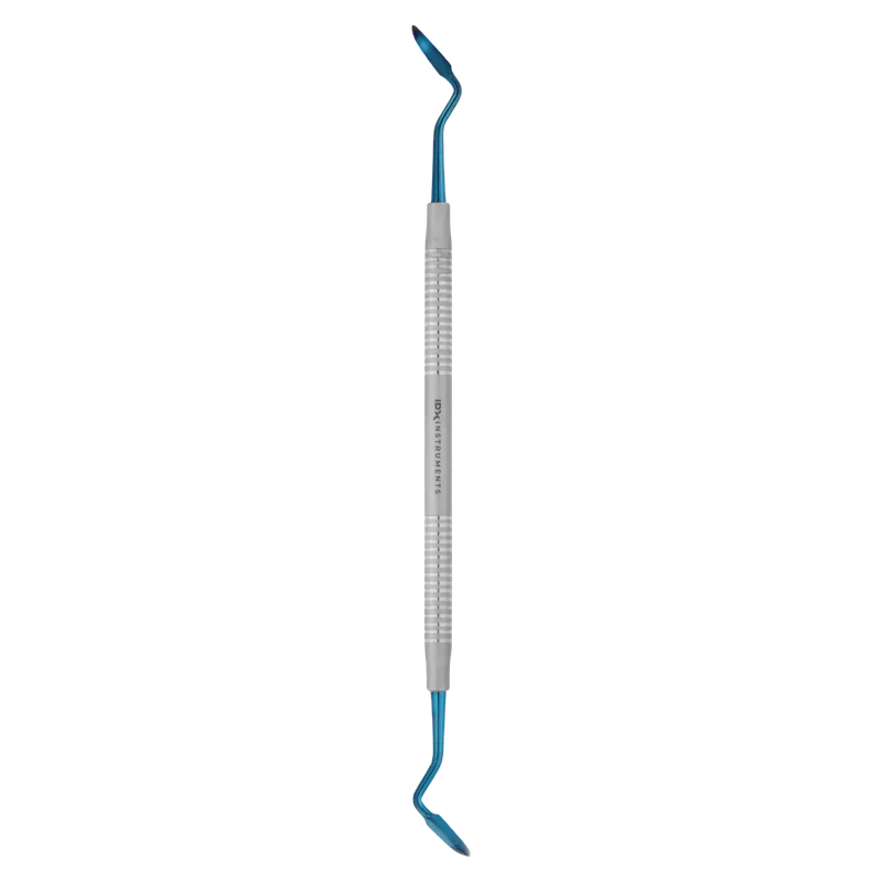 Orban Gingivectomy Knife Fig. 1/2 - Titanium Plasma Blue, 6 mm Solid Handle - Equate Instruments